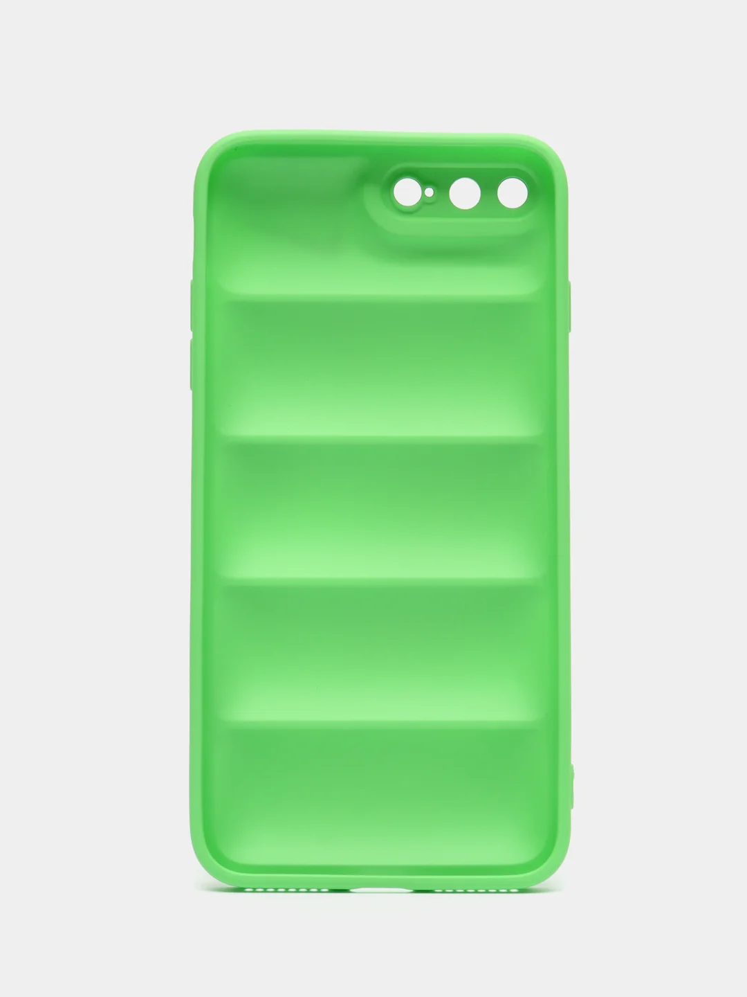 Зеленый чехол на iPhone (Айфон) 11, 13, 14, 15, 7, 8 Plus, X, XS, XR, 12 Pro / Max, силиконовый
