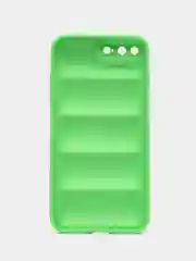 Зеленый чехол на iPhone (Айфон) 11, 13, 14, 15, 7, 8 Plus, X, XS, XR, 12 Pro / Max, силиконовый