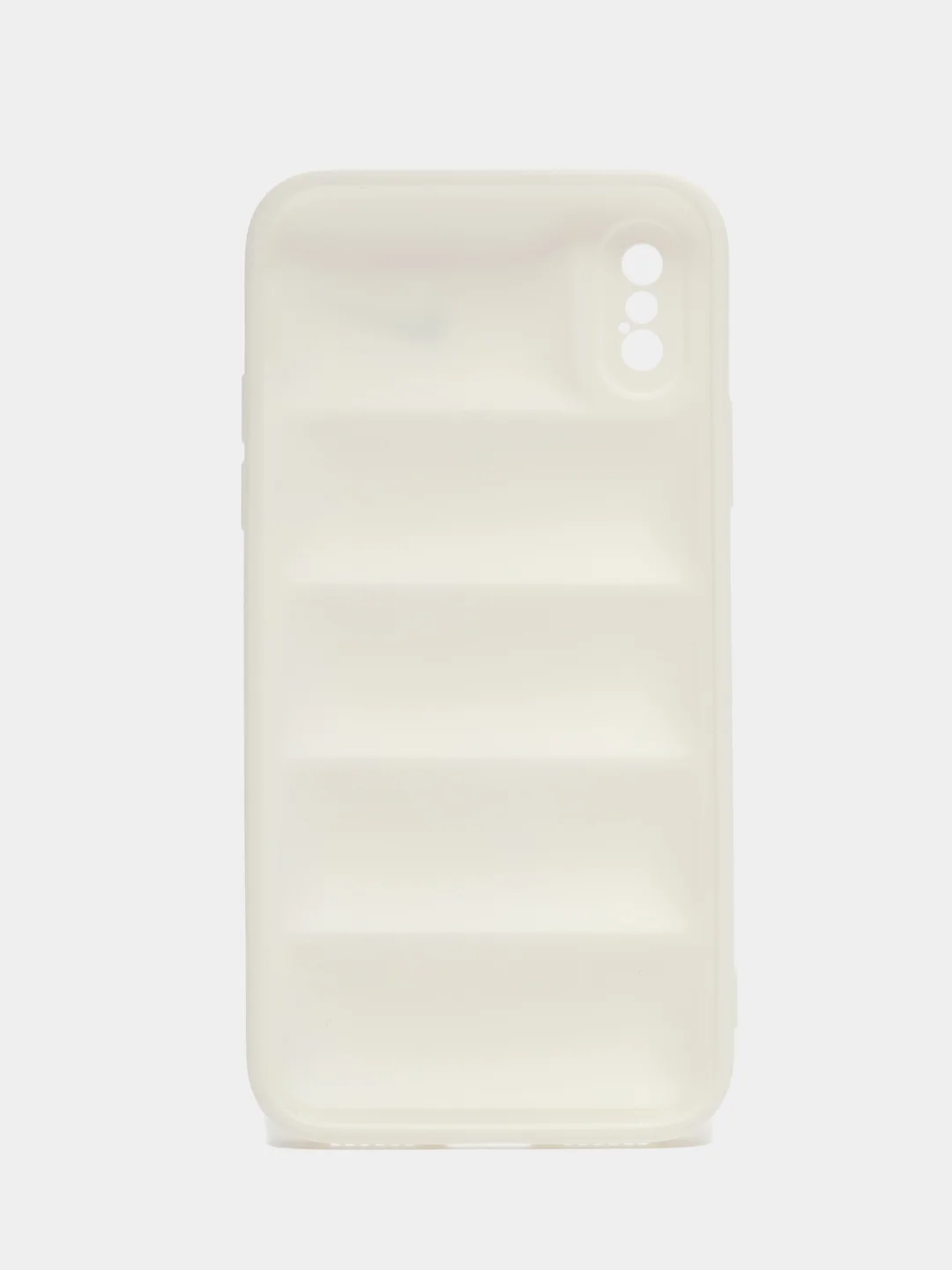 Белый чехол на iPhone (Айфон) 11, 13, 14, 15, 7, 8 Plus, X, XS, XR, 12 Pro / Max, силиконовый