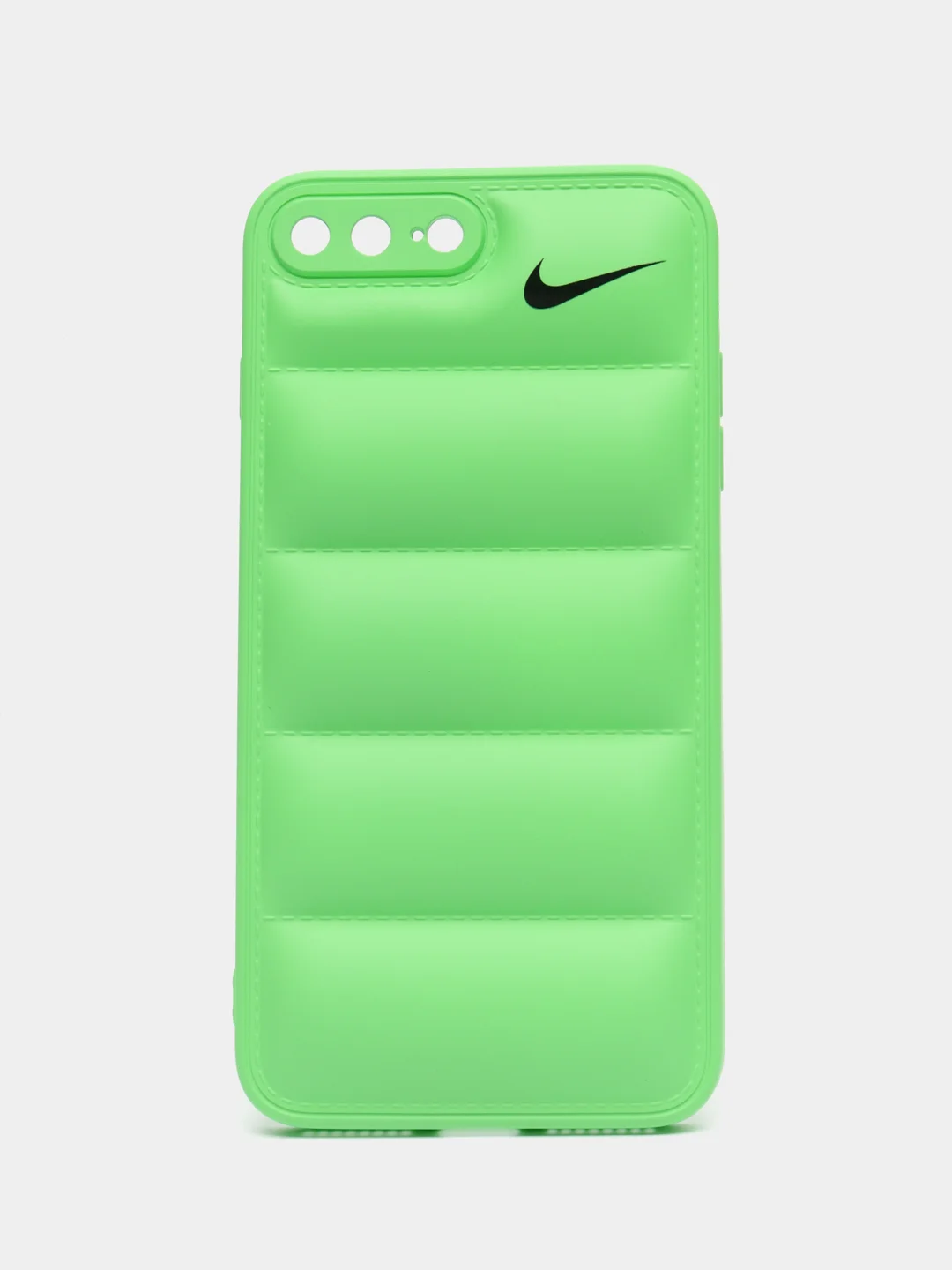 Зеленый чехол на iPhone (Айфон) 11, 13, 14, 15, 7, 8 Plus, X, XS, XR, 12 Pro / Max, силиконовый