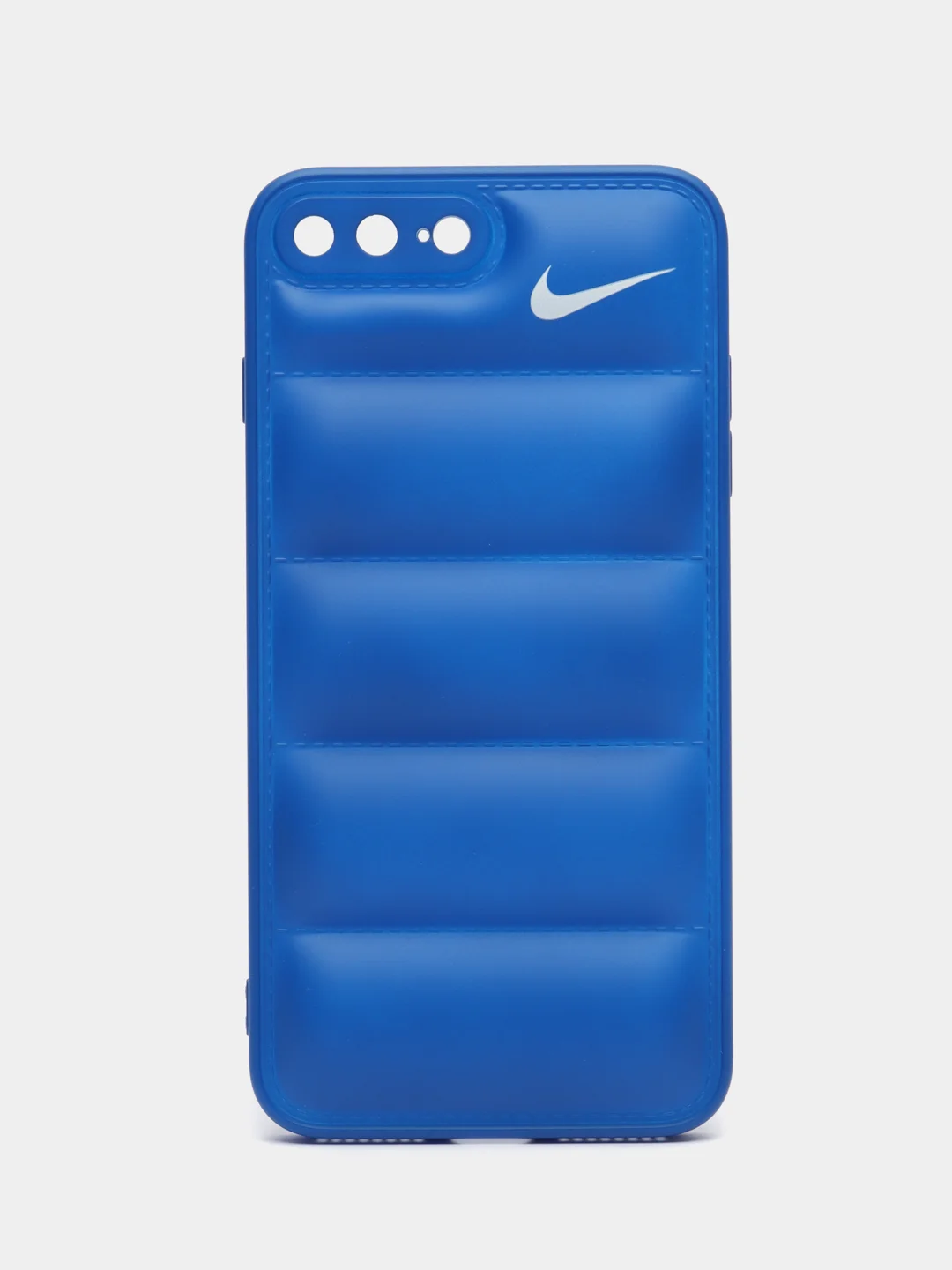 Синий чехол на iPhone (Айфон) 11, 13, 14, 15, 7, 8 Plus, X, XS, XR, 12 Pro / Max, силиконовый