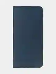 Синий чехол-книжка для Realme C65 (4G) из высококачественной искусственной кожи