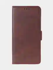 Терракотовый чехол-книжка для Infinix Note 40 (4G) из высококачественной искусственной кожи