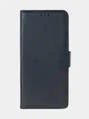 Угольный чехол-книжка для Infinix Note 40 (4G) из высококачественной искусственной кожи