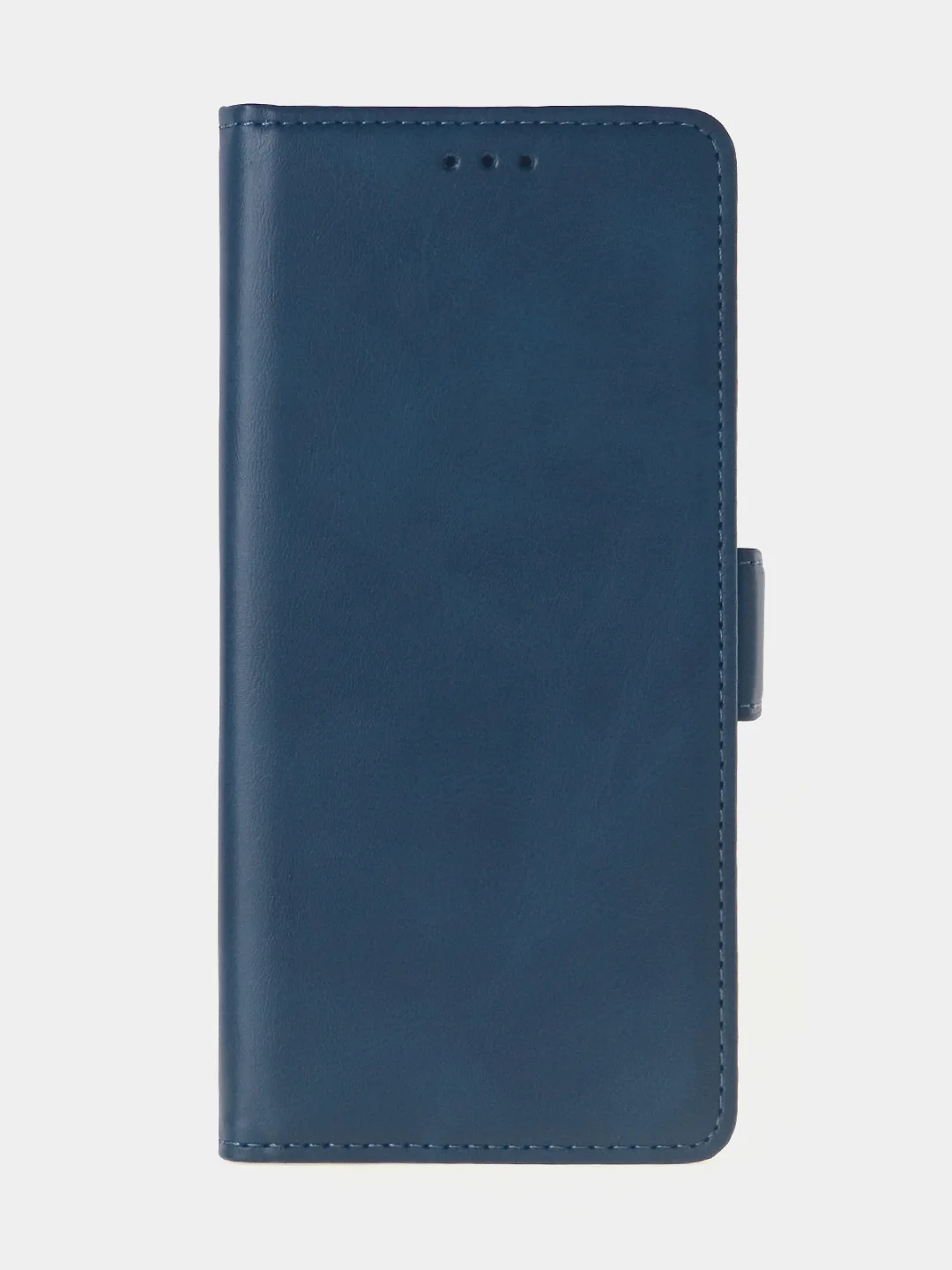 Темно-синий чехол-книжка для Infinix Note 40 Pro (4G) из высококачественной искусственной кожи