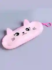 Белый пенал школьный мягкий, 206.5 см, плюш