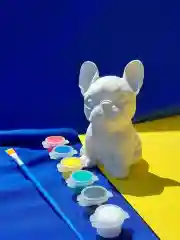Творческий набор гипсовая фигурка собаки для раскрашивания