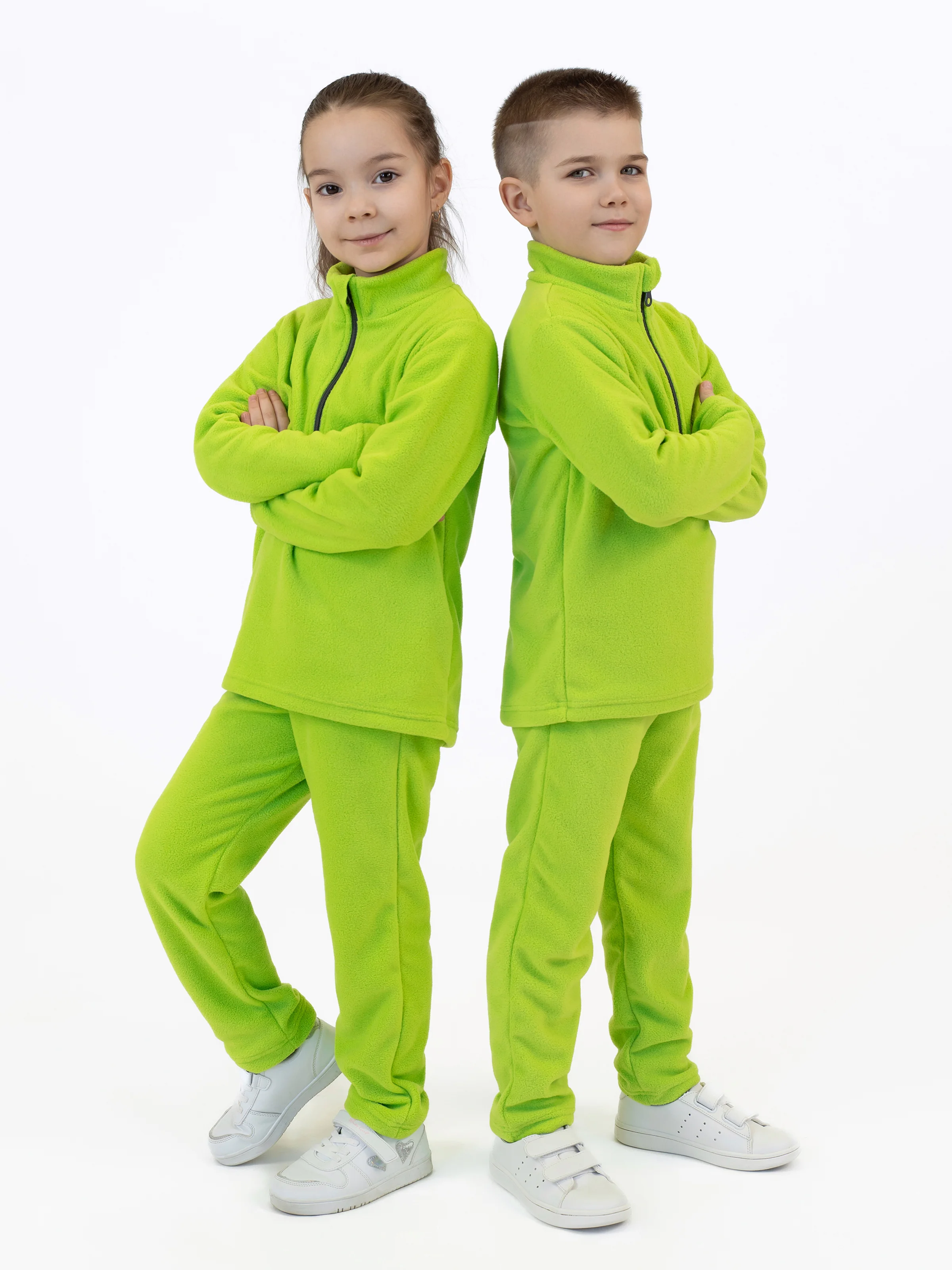 Желтый костюм детский, флисовый, Утенок