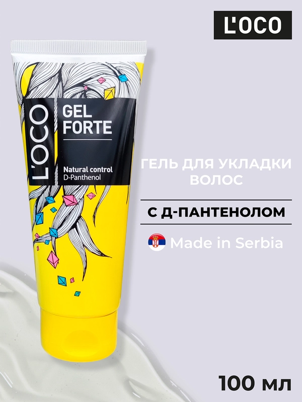 Гель для укладки LOCO с Д-пантенолом, 100 мл
