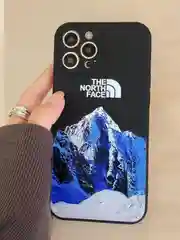 Синий чехол на iPhone (Айфон) 11, 13, 7, 8 12, 14, XR, X, XS, Pro Max Plus, силиконовый