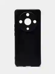 Черный чехол Honor X9b / Хонор Х9б черный, силиконовый, матовый
