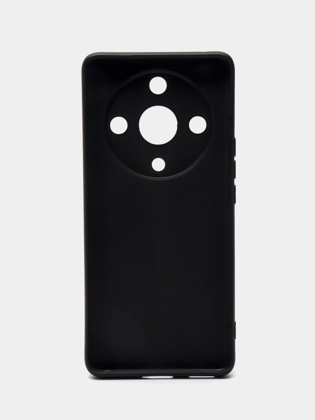 Черный чехол Honor X9b / Хонор Х9б черный, силиконовый, матовый