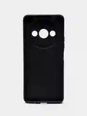 Черный чехол Redmi A3 / Редми А3 черный, силиконовый, матовый