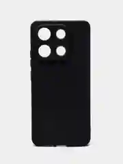 Черный чехол Redmi Note 13 4G / Редми Нот 13 4Г черный, силиконовый, матовый