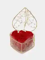 Фуксия мыльные розы, в подарочной шкатулке