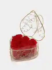 Фуксия мыльные розы, в подарочной шкатулке