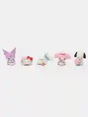 Багровый набор фигурок Хеллоу Китти, Куроми Санрио, Hello Kitty, Kuromi Sanrio, Pochacco, My Melody
