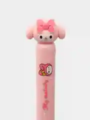 Розовый набор зубных щёток с футляром Hello Kitty, My Melody, Kuromi щётка Куроми, Хэллоу Китти