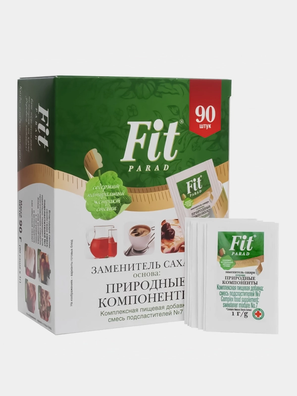 Сахарозаменитель FitParad №7, 90 саше