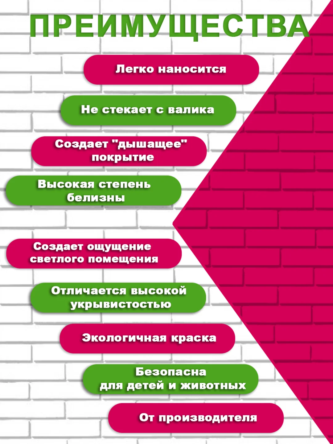 Акриловая краска для потолка супербелая, краска белая PP-210 ТМ ВTеме