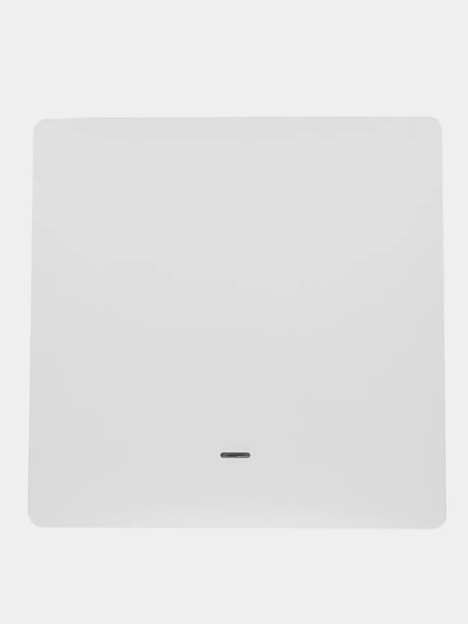 Белый умный выключатель с Алисой Wi-Fi с нулем, настенный