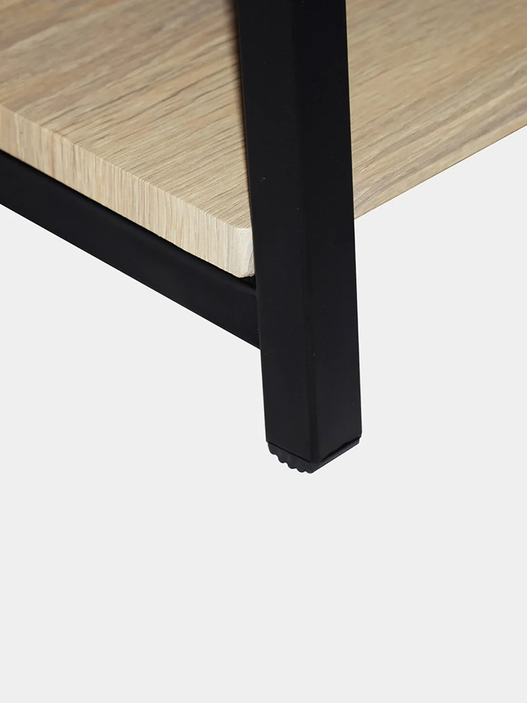 Стеллаж на металлокаркасе BRABIX "LOFT SH-003", 600х350х1500 мм, 5 полок, цвет дуб натуральный, 641236