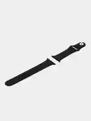 Черный силиконовый ремешок для Apple Watch 38/40 mm