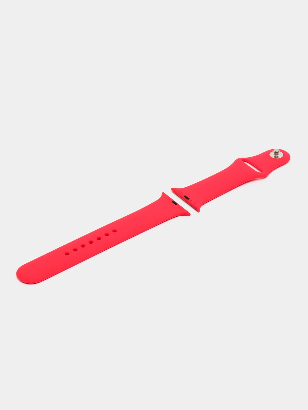 Алый силиконовый ремешок для Apple Watch 38/40 mm