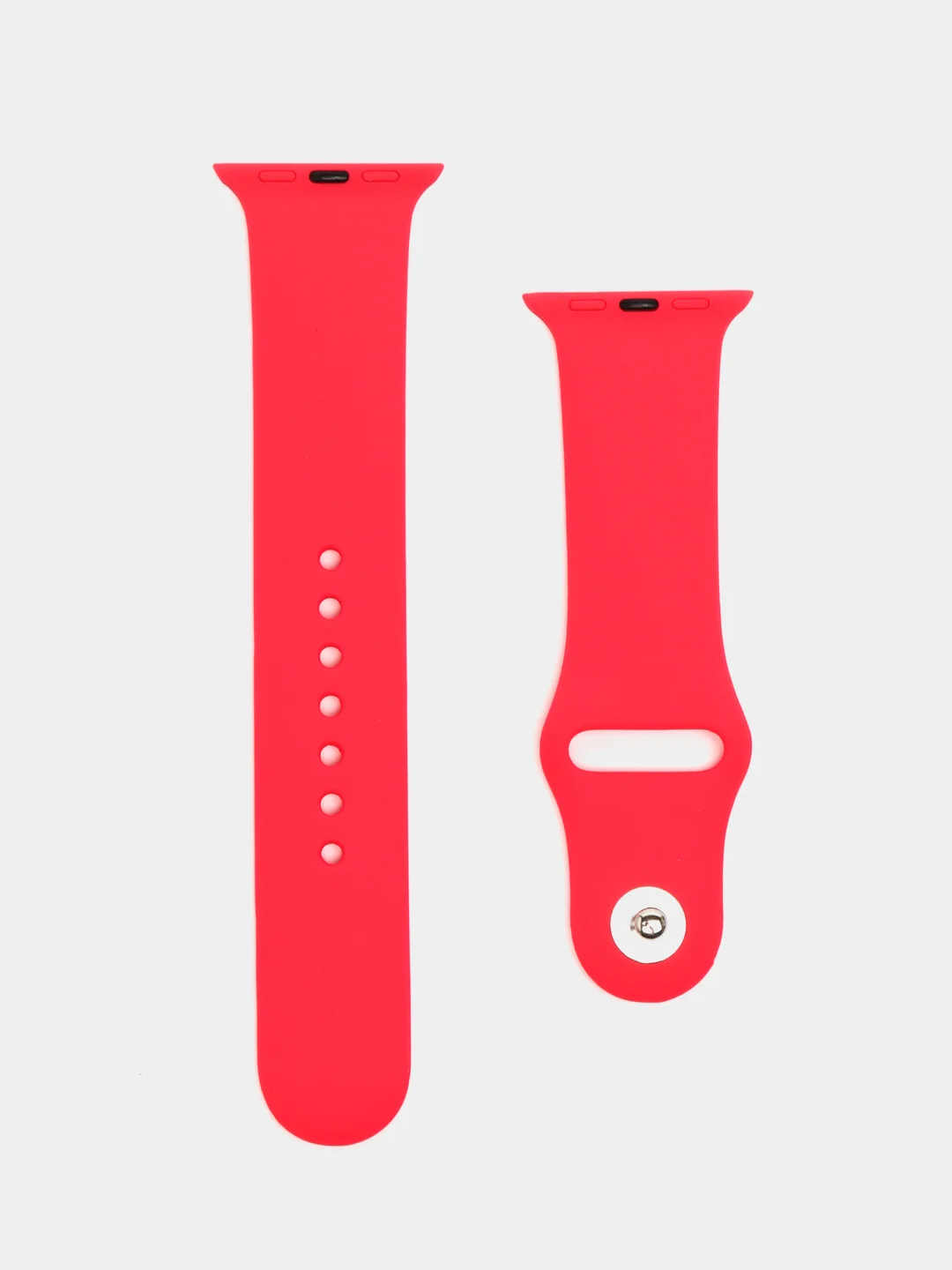 Алый силиконовый ремешок для Apple Watch 38/40 mm