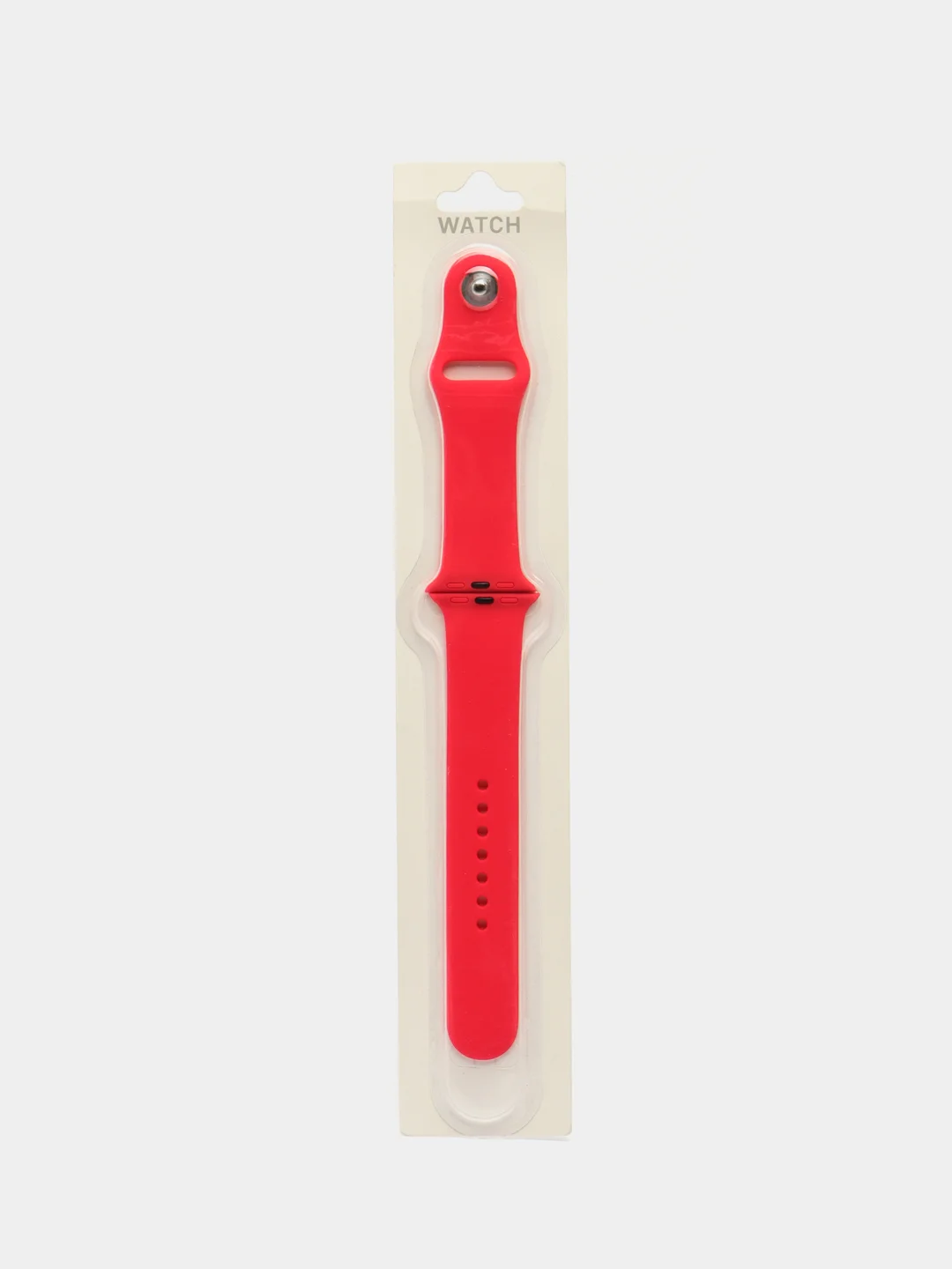 Алый силиконовый ремешок для Apple Watch 38/40 mm