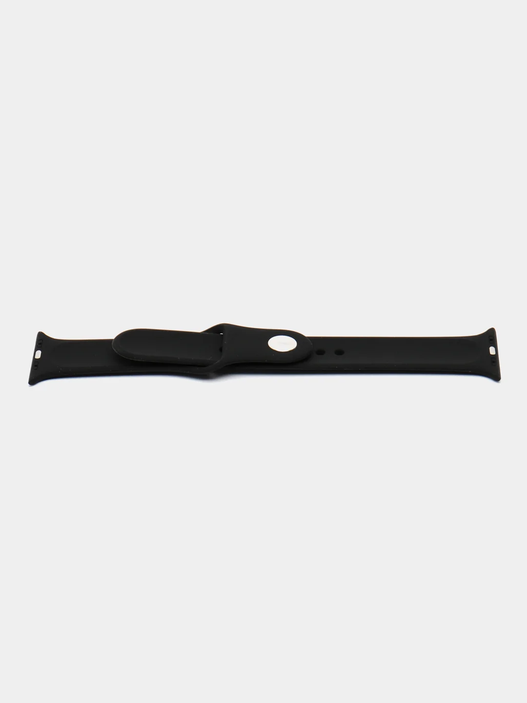 Черный силиконовый ремешок для Apple Watch 38/40 mm