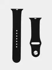 Черный силиконовый ремешок для Apple Watch 38/40 mm