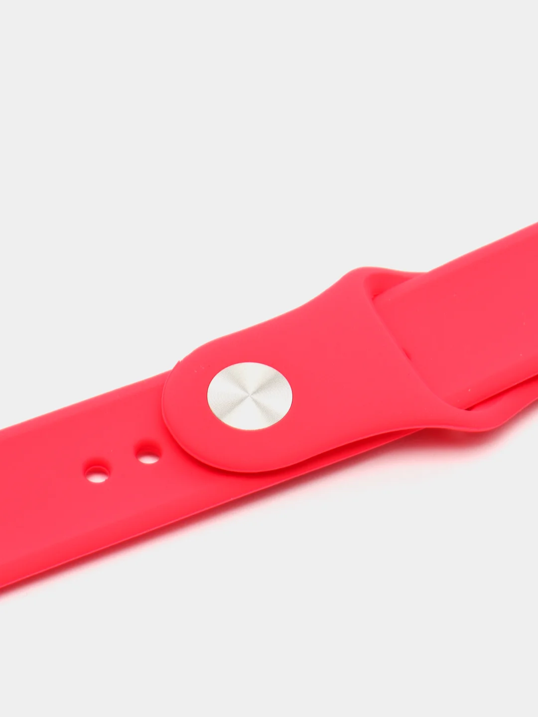 Алый силиконовый ремешок для Apple Watch 38/40 mm