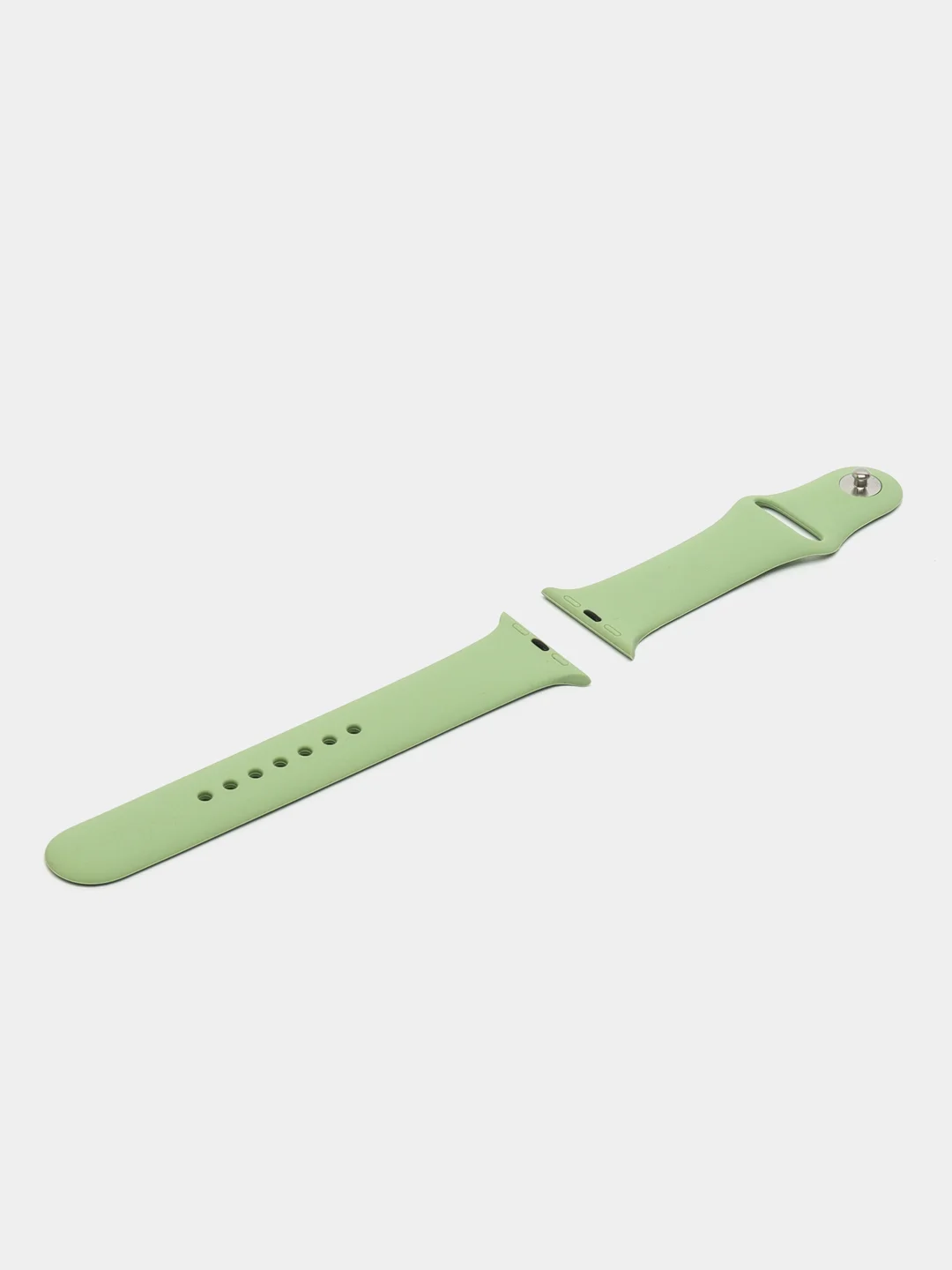 Зеленый силиконовый ремешок для Apple Watch 38/40 mm