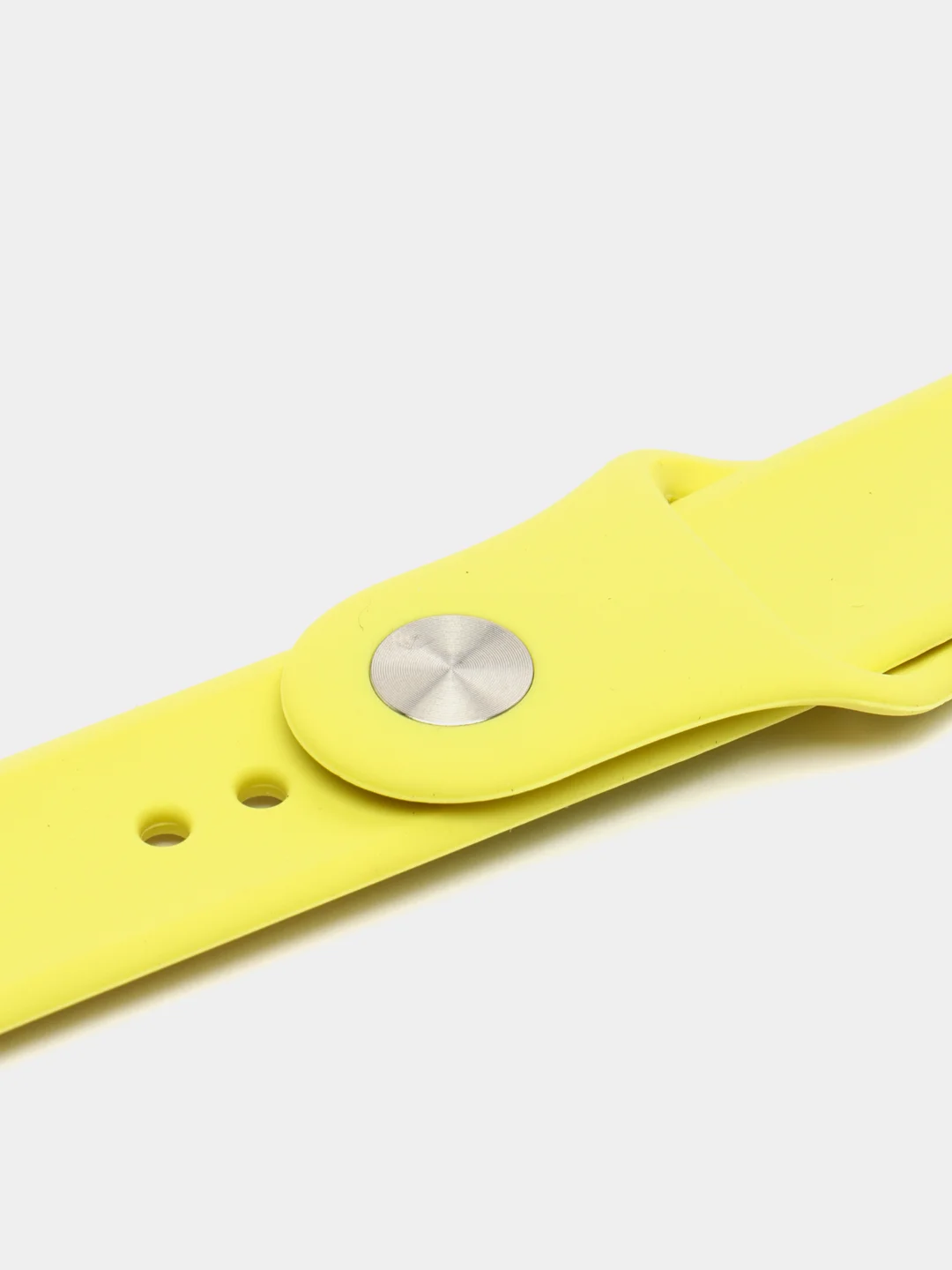 Желтый силиконовый ремешок для Apple Watch 38/40 mm