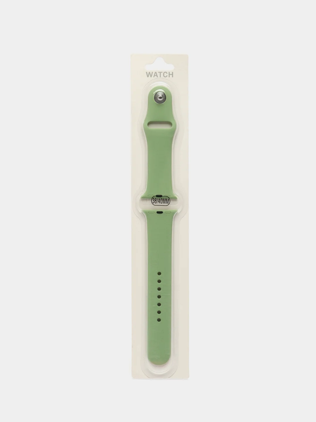 Зеленый силиконовый ремешок для Apple Watch 38/40 mm