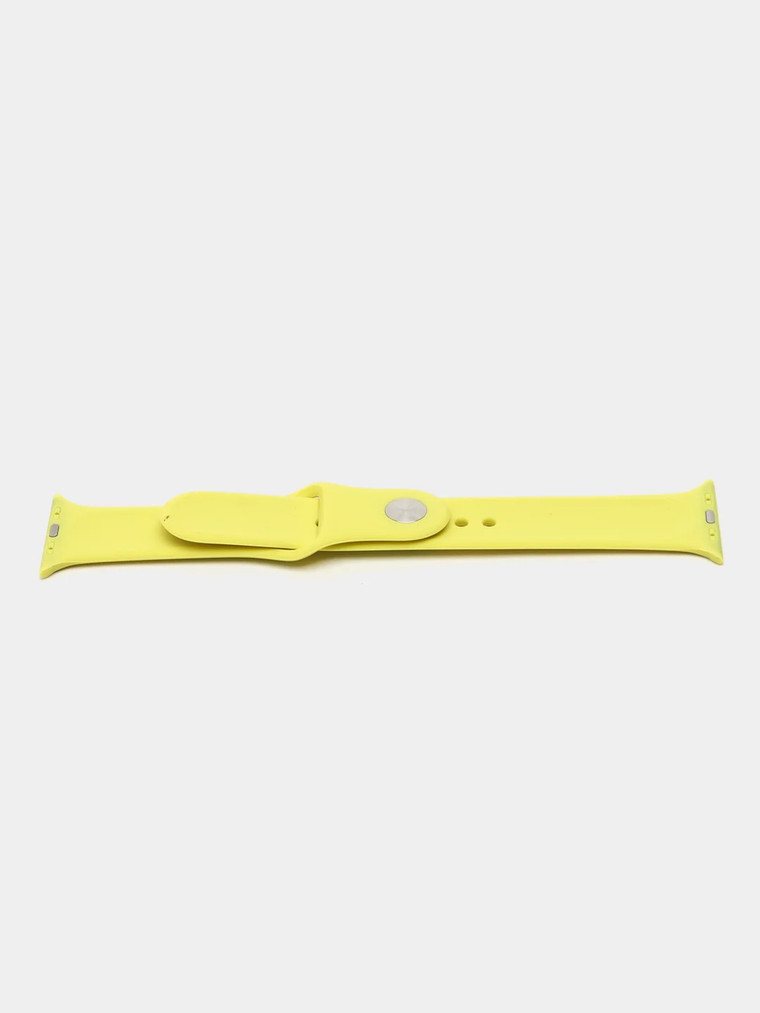 Желтый силиконовый ремешок для Apple Watch 38/40 mm