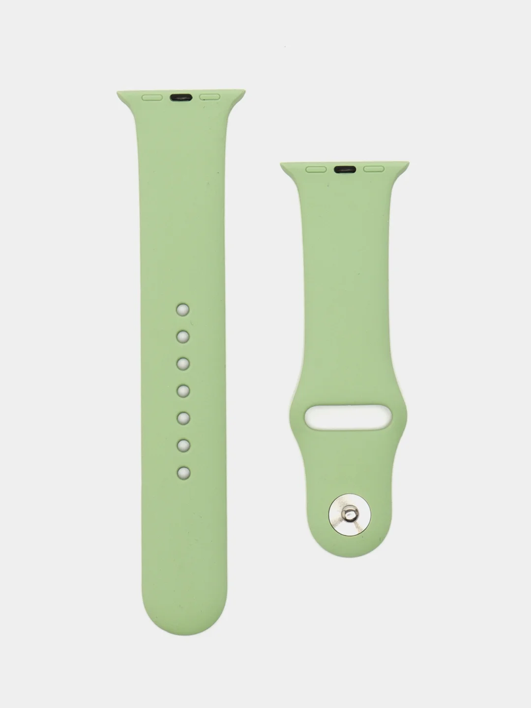 Зеленый силиконовый ремешок для Apple Watch 38/40 mm