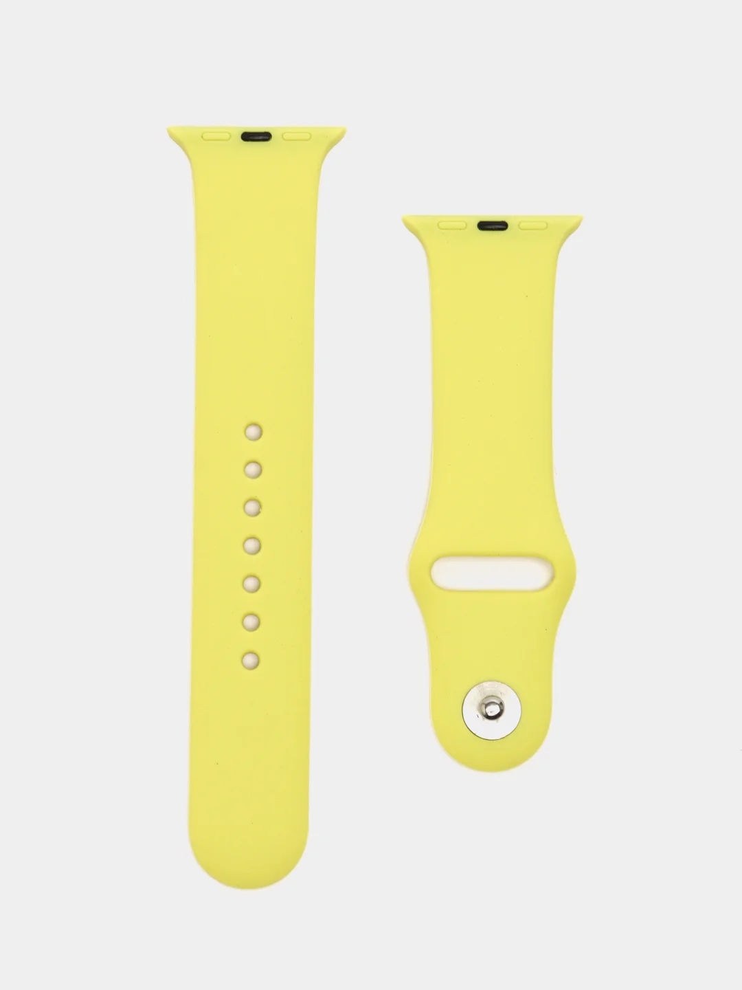 Желтый силиконовый ремешок для Apple Watch 38/40 mm