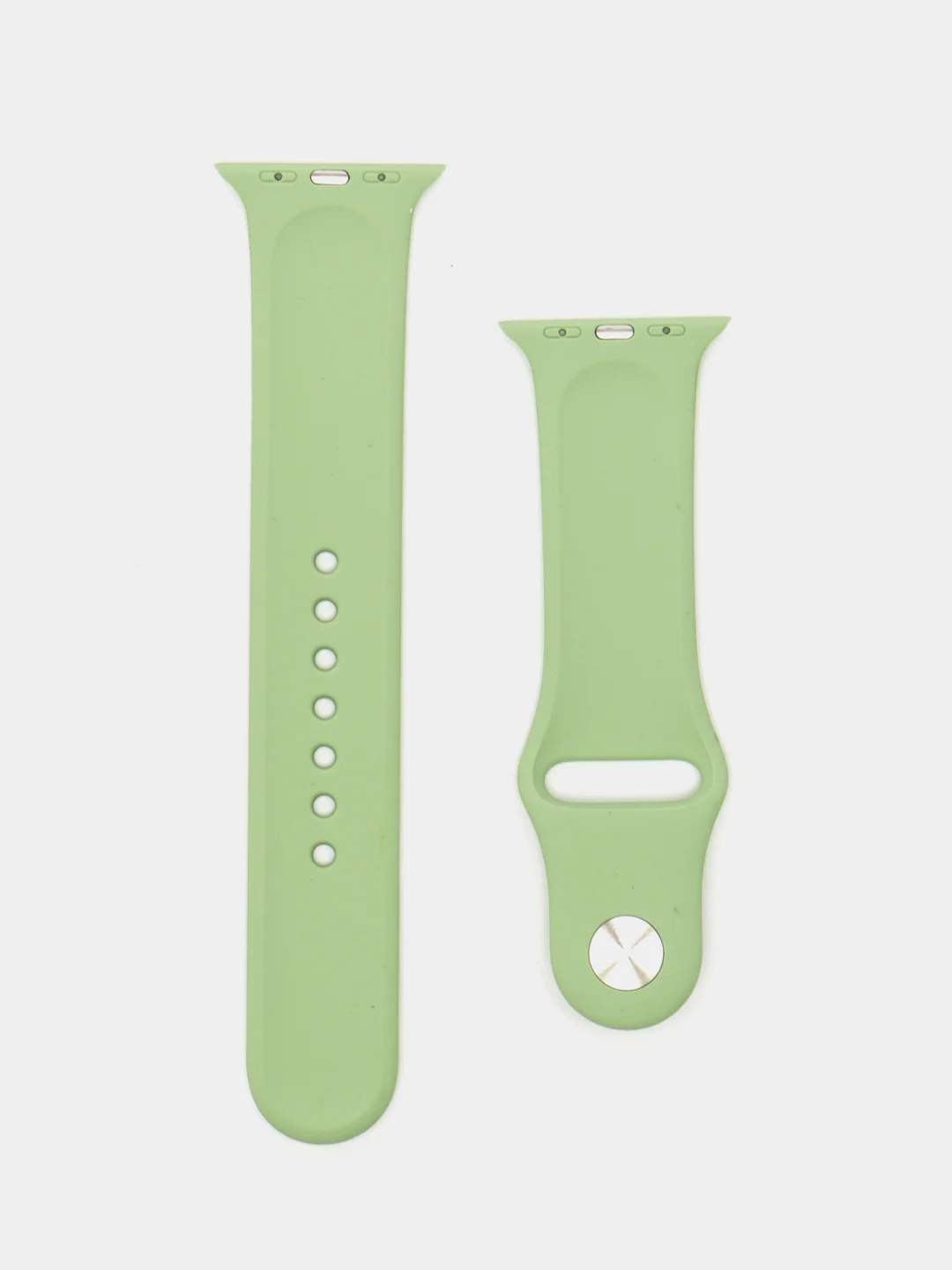Зеленый силиконовый ремешок для Apple Watch 38/40 mm