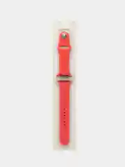 Кораллово-розовый силиконовый ремешок для Apple Watch 38/40 mm
