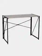 Стол на металлокаркасе BRABIX "LOFT CD-002", 1000х500х750 мм, складной, цвет дуб антик, 641213