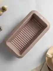 Форма для выпечки хлеба 23,8x12,7х6,2 см, силикон