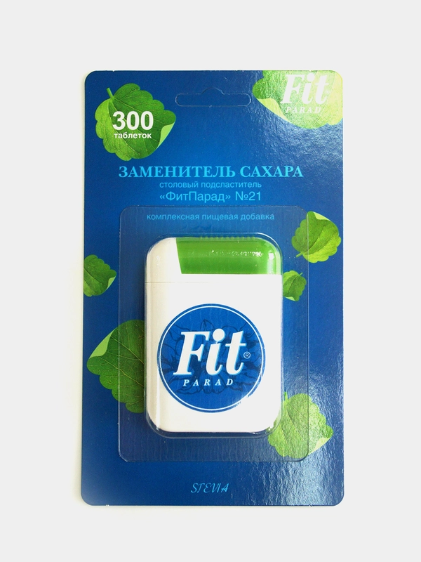 Сахарозаменитель FitParad №21, 18 г, 300 таблеток