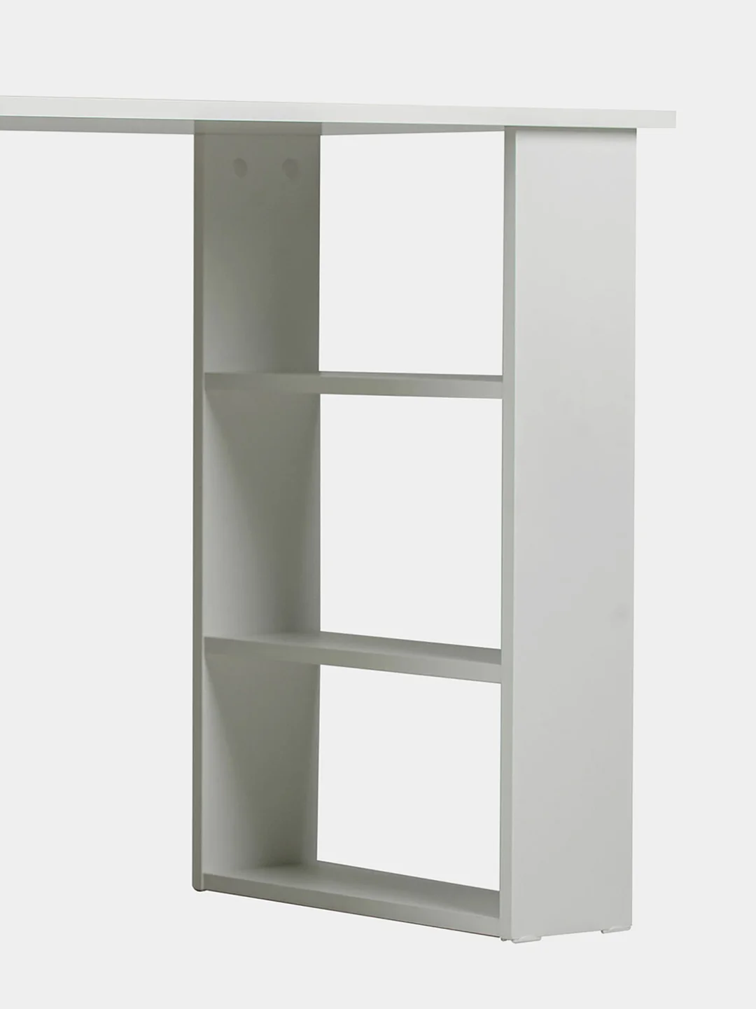 Стол письменный/компьютерный BRABIX "Scandi CD-016", 1100х500х750 мм, 4 ящика, белый, 641891