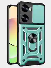 Зеленый чехол противоударный для Huawei Nova 12 SE и Nova 11 SE / Хуавей Нова 12 SE и Нова 11 SE