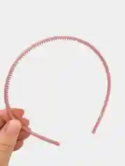 Пудровый ободок простой тонкий с покрытием soft touch