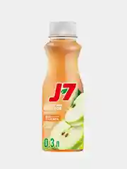 Сок J7 100% яблочный, осветленный, 0,3л