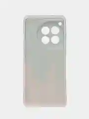 Оранжевый чехол на OnePlus Ace 3/12R / Ван Плас Асе 3/12R прозрачный, с рисунком, защита камеры