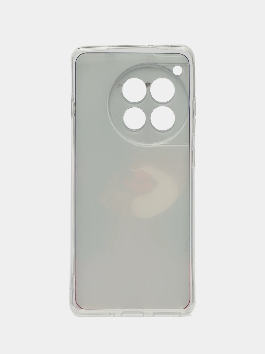 Фиолетовый чехол на OnePlus Ace 3/12R / Ван Плас Асе 3/12R прозрачный, с рисунком, защита камеры